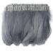 Sowder Duck Goose Feather Trim Fringe 2 Yards (Gray)