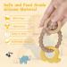 Vicloon Silicone and Wood Teething Toy for Baby - Easy to Clean Octopus Teether Chew Toy for Boys & Girls (Grey - Buy Online on SooperMarket.com