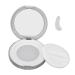 Empty powder box 3 g refillable loose portable make-up set blush case container with puff holder compact slim mirror and elastic mesh sieve mini-reusa set without leaks