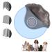 Cat Brush for Shedding,3 in 1 Portable Dog Brush for Shedding,Pet Slicker Brush for Matted and Tangled Hair,Dematting & Detangling Grooming Brushes for Dogs Cats Rabbits,Easy to Removes Loose Undercoat (Blue)