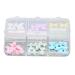 Nail Art Decoration Portable Elegant Nail Care Bowknot Accessories Safe Resin Beautiful for DIY