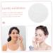 FRCOLOR 3pcs Round Cotton Makeup Remover Pads - Disposable Facial Wipes for Eyelash & Makeup Cleaning - Pure White Cotton Pads - Buy Online on SooperMarket.com