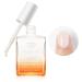 Modelones Nail Care 8 in one Ridge Filling Strengthener Treatment Nail Polish Strengthener for Damaged and Weak Nails Nail Hardener Extra Strong and Growth Smoothing Base Coat White Nail 15ml Milky White