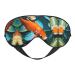 Hd Japanese Koi Fish Soft Sleep Eye Mask Female Breathable Eye Patch Perfect for Travel and Relaxation