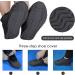 Rehomy Waterproof Shoe Covers | Non-Slip Silicone Rain Overshoes with Zipper | Outdoor Shoe Protector for Kids, Men, Women | Black L (EU 38-42) - Buy Online on SooperMarket.com