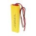 Exell Emergency Lighting Battery for Lithonia D-AA650BX4 - Flat Lithonia 4AA-800-18-8WL Lithonia D-AA650B Lithonia D-AA650Bx4 Long Version Hubbell 859-0120859