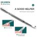MR.GREEN Cuticle Nippers & Pusher Set - Stainless Steel Nail Manicure Tool for Dead Skin Removal - Buy Online on SooperMarket.com