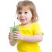 Pandaear 4-Pack Kids Drinking Cups with Straw - Toddler Mason Jar Sippy Cups (8.45 oz) for 6 Months and Up - Durable Fun Design for Children - Buy Online on SooperMarket.com