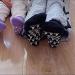 2 Pairs Moisturizing Gel Socks | Vitamin & Oil Infused Spa Foot Care | Black & Purple for Women - Buy Online on SooperMarket.com