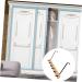 CHILDWEET Towel Hangers Coat Hanger Coat Hook Wall Mount Towel Holder Towel Rack with Shelf Coat Hooks No Punching Door Hook 6 hooks Khaki - Buy Online on SooperMarket.com