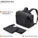 Stokke Xplory X Wrap Pocket - Versatile Shoulder Bag & Backpack - UPF 50+ Water-Repellent Easy to Clean - Rich Black - Buy Online on SooperMarket.com