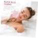 FRCOLOR Body Scrubber Set - 3pcs Ice Cream Bath Balls & Puff for Spa-Quality Cleansing | Perfect Loofah Cleaner & Bathing Sponge for All Skin Types - Buy Online on SooperMarket.com