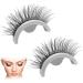 Reusable Self-Adhesive False Eyelashes 3D Makeup Lashes Eyelashes Easy To Put On Handmade False Eyelashes for Women and Girls Eye Makeup Tool 1Pair Style3 - Buy Online on SooperMarket.com