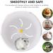 Silent 21cm Hamster Exercise Wheel for Small Pets - Quiet Jogging Wheel for Hamsters, Gerbils, Mice - Large Spinner for Sports and Running - Buy Online on SooperMarket.com