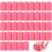 50 Pcs UV Protection Tanning Finger Tips - Pink Nail Polish & Gel Remover Caps for Tanning Beds - Buy Online on SooperMarket.com
