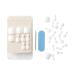 KISS Gel Fantasy Pedicure Set - Classic Style with Pink Gel Glue and White Toenails - Buy Online on SooperMarket.com