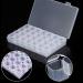 28 Slots Clear Nail Art Rhinestone Gem Bead Storage Box for Manicure Design - Buy Online on SooperMarket.com