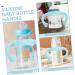 Vaguelly 2pcs Bottle Handle Milk Bottle Grips Silicone Bottle Grip Bottle Grip Milk Bottle Accessories Bottle Grip Bottle Grip Child Feeding Bottle Silica Gel Feeder 14.00X5.00X5.00CM Sky-blue - Buy Online on SooperMarket.com