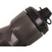 Zefal Sense Soft No Mud Bicycle Bottle - 800ml BPA-Free MTB Water Bottle with Mud Protection - Smoke Black - Buy Online on SooperMarket.com