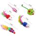 GOLDGE Cat Toys Kitten Toys for Indoor 16 Pcs Cat Interactive Toys Includes Cats Catnip Balls Mice Feathers Wand Toys Set Gift for Cat and Kitty - Buy Online on SooperMarket.com