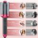 Automatic Curling Iron - 1 Large Rotating Barrel 4 Temp Settings Anti-Scald & Anti-Tangle Fast Heating Hair Curler - Perfect for International Shipping - Buy Online on SooperMarket.com