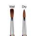 Shine Chance Size 8 Acrylic Nail Brush - 100% Real Kolinsky Art Brush for Acrylic Powder Application - Handmade Manicure Tool for Professional and Beginners - Buy Online on SooperMarket.com