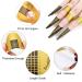 200Pcs Long Nail Forms for Acrylic & Gel Nails - Durable Extension Tips with Numbered Stickers - Buy Online on SooperMarket.com