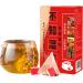 32 Flavors Liver Care Tea Dampness Removing Slimming Tea Health Liver Care Tea Dampness Removing Tea Liver Clearing Tea Herbal Tea for Liver Liver Cleanse Detox and Repair Herbal (1box)