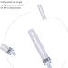 Buy 4-Pack 9W UV Replacement Tube 365nm for Nail Art Dryer | International Shipping Available - Buy Online on SooperMarket.com