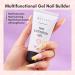 Makartt Poly Nail Gel 50ML Gel Builder for Nails Light Nude Pink Gel Nail Extension Nail Strengthener Hard Gel Color Gel Nail Art Design Multifunctional for Home DIY Salon -Peach - Buy Online on SooperMarket.com