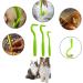 Izyufan Tick Remover Tool 3 Pcs - Painlessly Removes Ticks for Dogs, Cats, and Humans - Green - Buy Online on SooperMarket.com