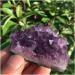 Stone Crafts Natural Dream Amethyst Quartz Crystal Cluster Specimen 50-60g Reiki Crystals - Buy Online on SooperMarket.com