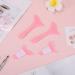 4pcs Eyeliner Stencils Eyeliner Helper Tool Silicone Eyeliner Eyeshadow Stencils Mascara Shield Applicator for Eyeliner Eyelashes Eyebrows Lip Liner Face Contour (Pink) - Buy Online on SooperMarket.com