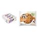 Lenny & Larry's The Complete Cookie-fied Bar Plant-Based Protein Bar Vegan and Non-GMO & The Complete Cookie Peanut Butter Chocolate Chip 16g Plant Protein 4 Ounce Cookie
