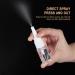 FOMIYES 10ml White Empty Plastic Nasal Spray Bottles Pump Sprayer Mist Nose Spray Refillable Bottle for Saline Water Wash Applications Pack of 20 Pump Bottles - Buy Online on SooperMarket.com