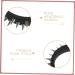 Gogogmee Studded Black Headband Headbands for Teen Embellished Headbands for Women Thin Headband No Slip Headband for Women Punk Rock Accessories Statement Headbands for Women - Buy Online on SooperMarket.com