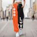 WILLBEST Womens Causal Oversized Comfort Jogging Sport Joggers Sweatpant Straight Wide Leg Trousers with Pockets Running Gym Pants Tracksuit Bottoms M 3788-djufh-blue-1 - Buy Online on SooperMarket.com