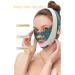 V-Line Face Lift Band - Facial Slimming & Lifting Strap for Men & Women | Anti-Sagging Chin Support for Defined Jawline & Wrinkle Reduction (Coffee - Buy Online on SooperMarket.com