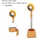 Blow Dryer Holder Stand Hair Dryer Stand Holder Hands Free Flexible Hair Dryer Stand Stainless Steel Adjustable Angle Hair Dryer Holder With Stable Base Easily Install and(Yellow belt flowers) - Buy Online on SooperMarket.com