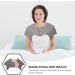 2pcs Warm Shoulder Vest Warm Shawl Warm Winter Cape Shoulder Support Equipment Maternity Elderly Grey 62x34cm - Buy Online on SooperMarket.com