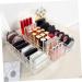 Baluue Box Makeup Storage Box Makeup Organzier Eye Shadow Holder Cosmetics Rack Cosmetic Rack Blush - Buy Online on SooperMarket.com