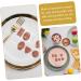 HOMSFOU 24 Pcs Simulation Chocolate Decorative Chocolate Decor Fake Candy Cake Decorating Fake Cookies Kids Bulk for Desserts Desktop Fake Chocolate Artificial Children's Products Pvc 3d Coffeex4pcs 3.9X2.8X1.8CMx4pcs - Buy Online on SooperMarket.com