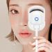 Verdant Touch Heating Eyelash Curler Heated Eyelash Curler with 2 Temperature Controls USB Charging 30 Seconds Heat Portable Lash Curler for Home White - Buy Online on SooperMarket.com