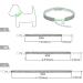 Rayminsino Adjustable Pet Collar with German Pendant & Crystal Necklace - Peach Heart Jewelry for Cats & Dogs - Buy Online on SooperMarket.com