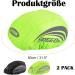 KKVOGMLE Reflective Waterproof Helmet Cover - 2-Piece Rain Protection for Bicycle Helmets | Durable and Reflective Riding Helmet Coating - Buy Online on SooperMarket.com