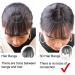 Invisible Human Hair Toppers For Women 3D Air Bangs Hair Topper Extension Invisible Seamless Thin Neat Air Bangs (A) - Buy Online on SooperMarket.com