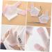 Kisangel 5 Pairs Infant Anti-Scratch Thumb Mesh Mittens - Breathable No Eating Gloves for Baby - 12.5X7CMx5pcs - Buy Online on SooperMarket.com