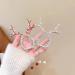 Rhinestone Tassel Ponytail Hair Claw Hair Bun Clip Tassel Ponytail Hair Clips Rhinestone Ponytail Holder Christmas Antlers Pearl Sparkling Diamond Tassel Hair Clips for Women (2pcs-B) - Buy Online on SooperMarket.com