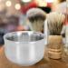 Professional Shaving Foam Mug - Portable Stainless Steel Shaving Bowl for Home & Travel - Buy Online on SooperMarket.com