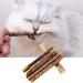 nuoshen 30 Pcs Chew Sticks for Cats Catnip Sticks Cat Sticks Cat Chew Toy Cat Teething Toys Natural Wood Sticks for Cats Play and Relax - Buy Online on SooperMarket.com